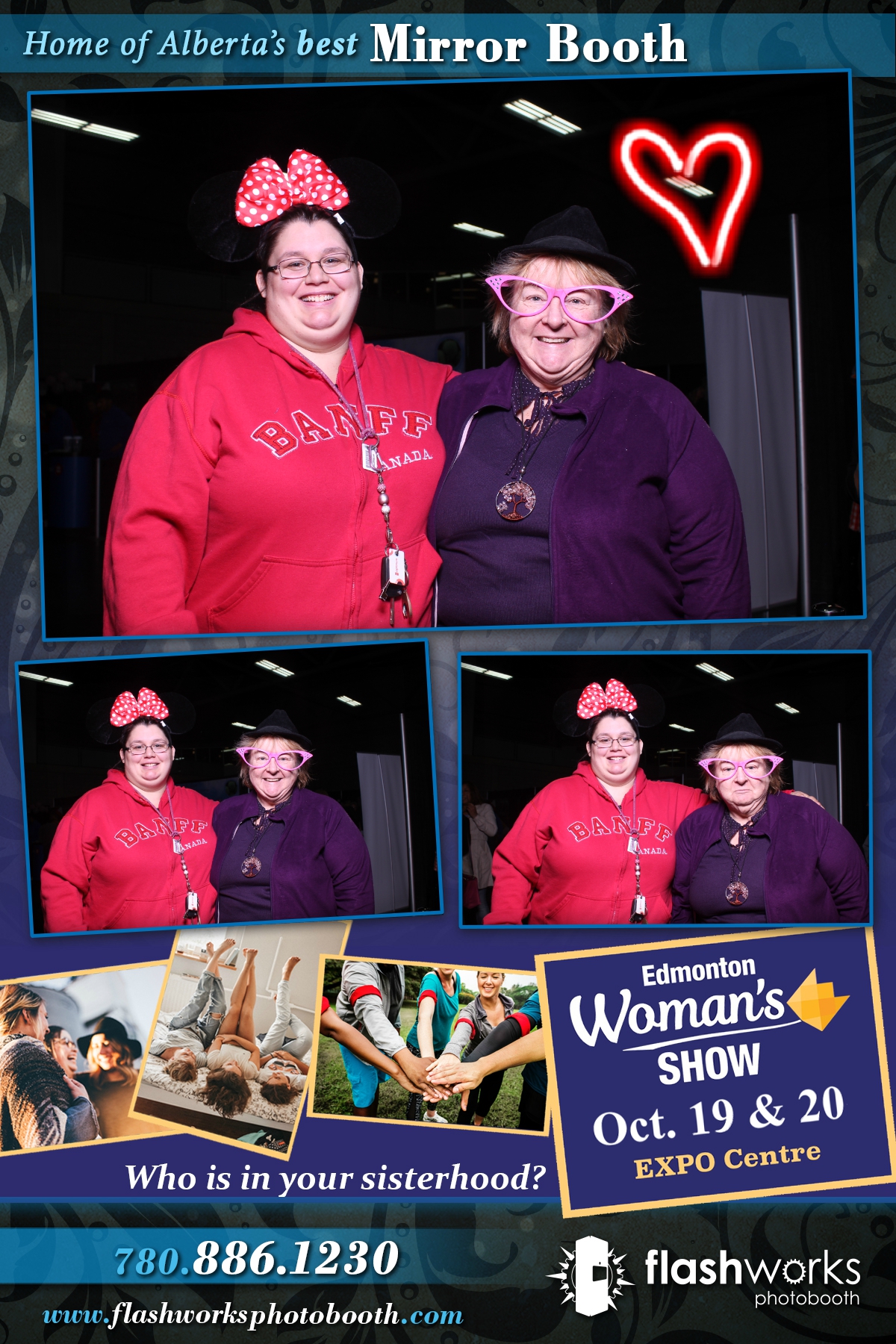 Fall Edmonton Woman's Show | View more photos from the event at gallery.flashworksphotobooth.com/u/FlashworksPhotoboothInc/Fall-Edmonton-Womans-Show-0